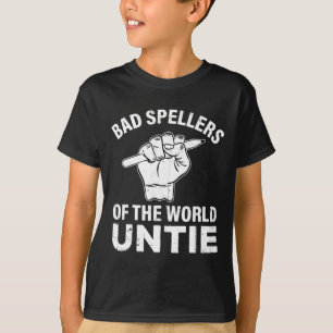 Säljare av världstidningen Dyslexia Awareness Dys T Shirt