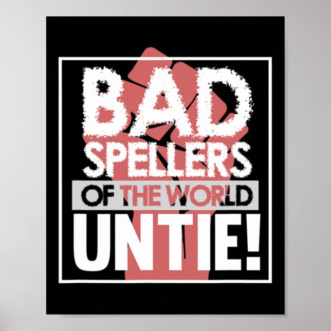 Säljare av World Dyslexia Awareness Therapist Gra Poster (Framsidan)