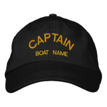 Säljare CAPTAIN & BOAT NAMN Hat