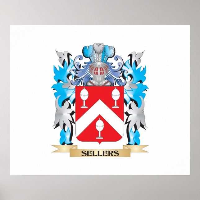 Säljare Jackar Arm - Familjestöd Poster (Framsidan)