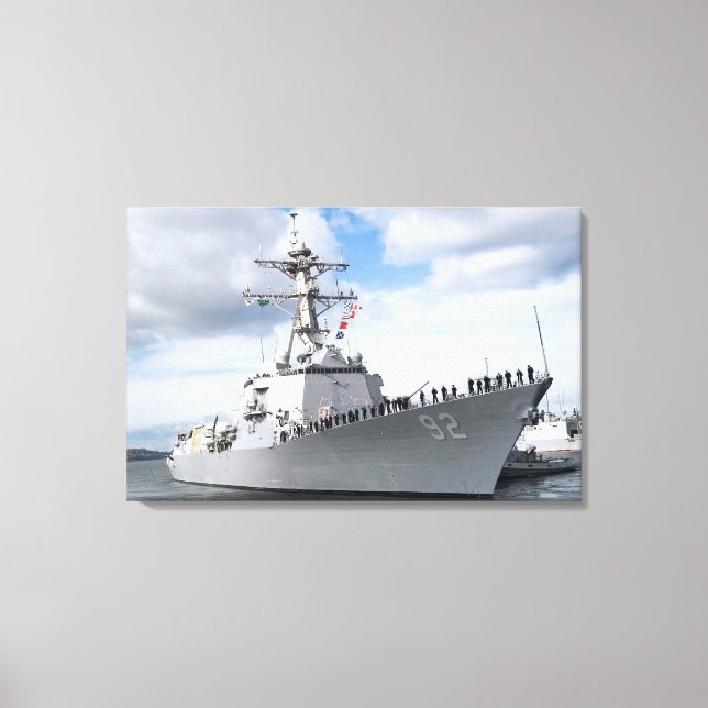 Säljare leder rälsen canvastryck (Framsida)