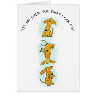 Säljare mig? hälsningskort