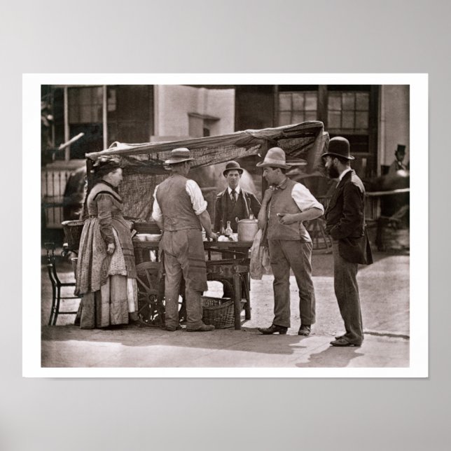 Säljaren, från "Street Life in Lond" Poster (Framsidan)