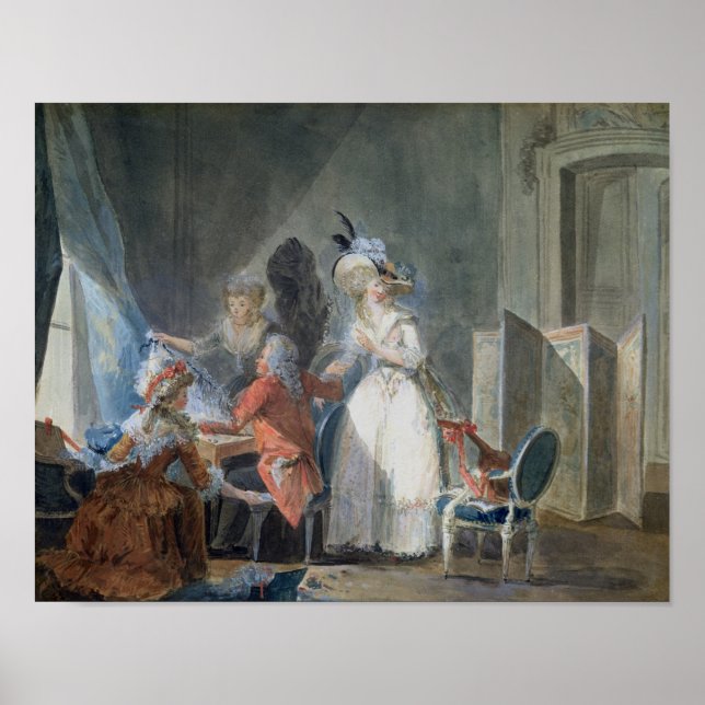 Säljaren Mode Poster (Framsidan)