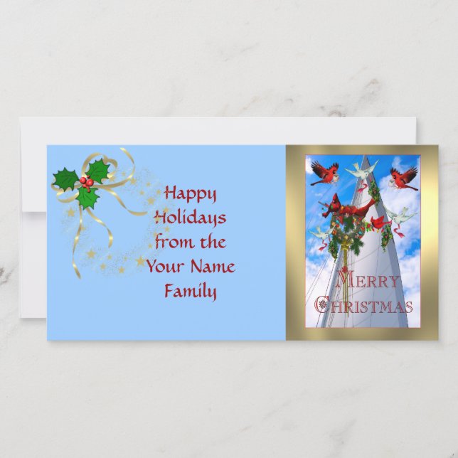 Säljarens jul julkort (Framsida)