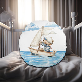 Säljarens Nalle Rund Kudde