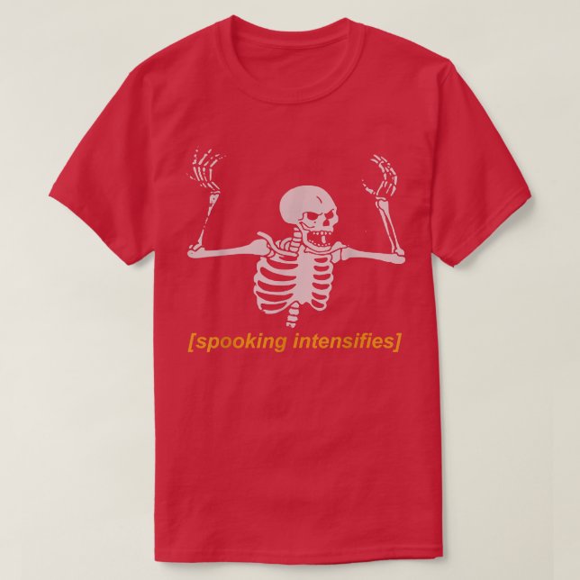 Säljarpapper för uppsåtligt Skeleton-tal  T Shirt (Design framsida)