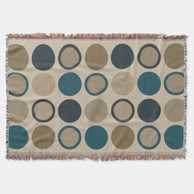 Säljcirklar och pekkretsar filt (Framsidan)