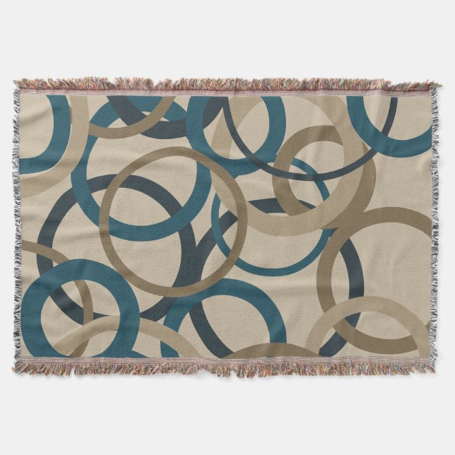 Säljcirklar och pekkretsar filt (Framsidan)