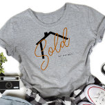 Säljd av Namn Real Gods Agent T Shirt<br><div class="desc">Den här roligten Sold-designen kan vara personlig med ditt namn</div>