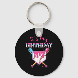 Säljdropp födelsedagelöjtnant Birthday Home Plate Nyckelring
