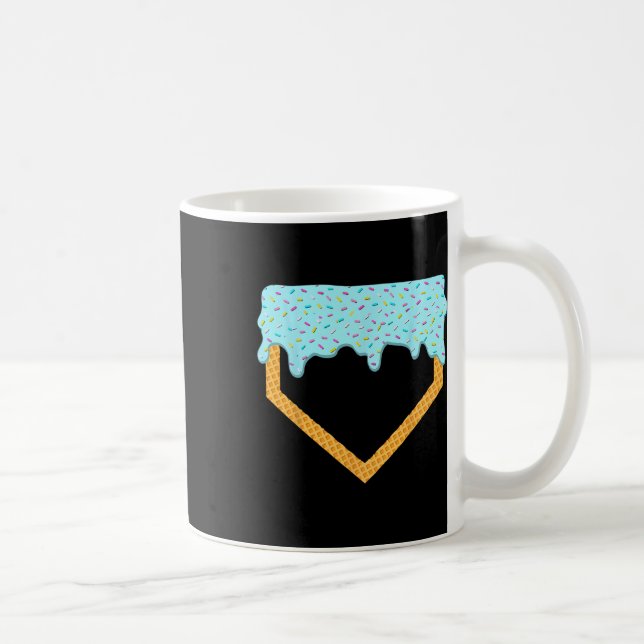 Säljdroppar Hem Plate Ice Cream Sport Players Kaffemugg (Höger)