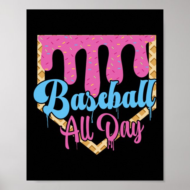 Säljdroppar Ice Cream Driam Youth Sell hela dagen Poster (Framsidan)