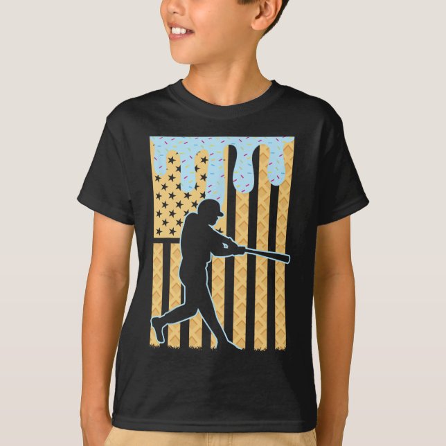 Säljdroppar som kör iscram Sell American Fl T Shirt (Framsida)