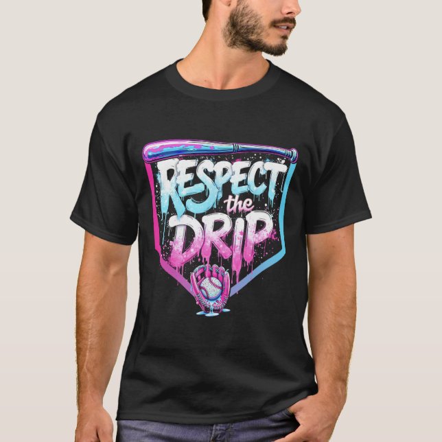 Säljdropparna Ice Cream respekterar drivspelarna T Shirt (Framsida)