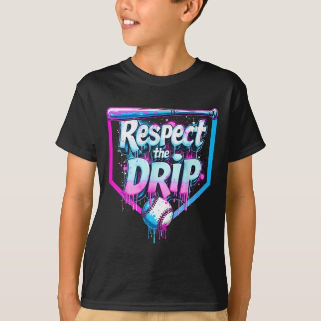 Säljdropparna Ice Cream respekterar drivspelarna T Shirt (Framsida)