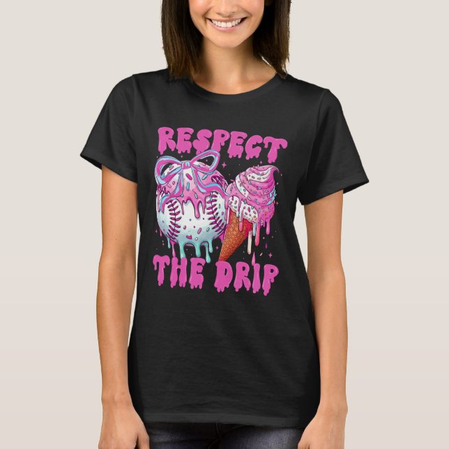 Säljdroppsklippning respekterar dropppojken t shirt (Framsida)