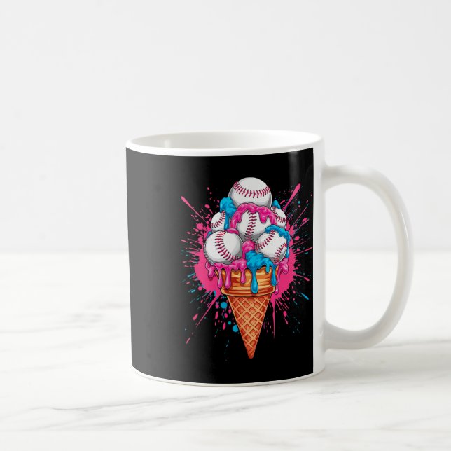 Säljdroppsten Cone Funny Sports Sell Älskare Kaffemugg (Höger)