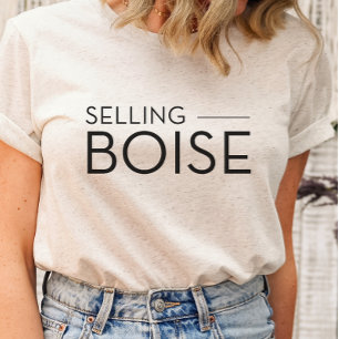Säljer Boise - Säljer Sunset T-Shirt Mäklare