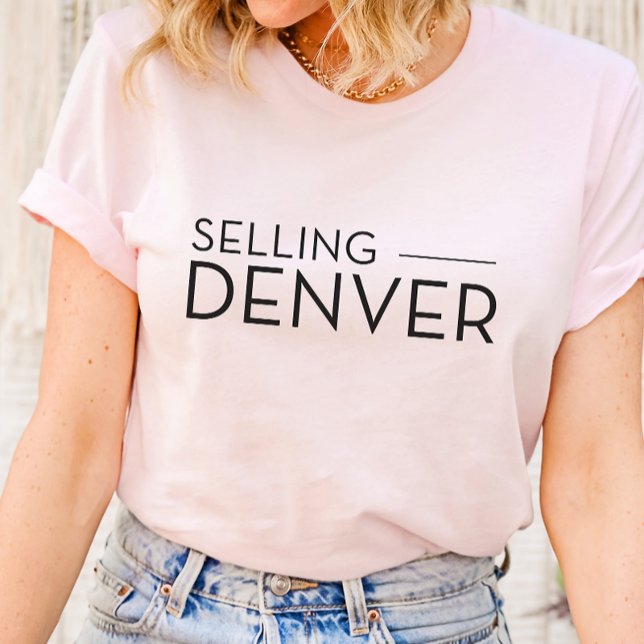 Säljer Denver - Säljer Sunset T-Shirt Mäklare (Selling Denver Selling Sunset Shirt)