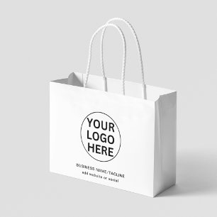 Säljfrämjande svart & vit logotyp & text för föret