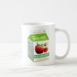 Säljmugg för arbete Säljjuice Kaffemugg