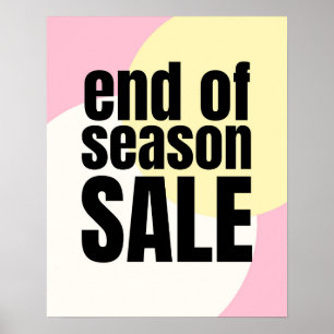 Säljskylt, modern estetisk Boutique Poster