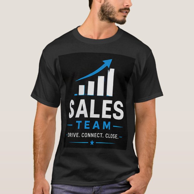 💼 Säljteam Affärsproffs Personal 📊 T Shirt (Framsida)