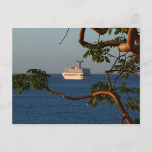 Säljväg vid Sunset I Cruise Vacation Vykort