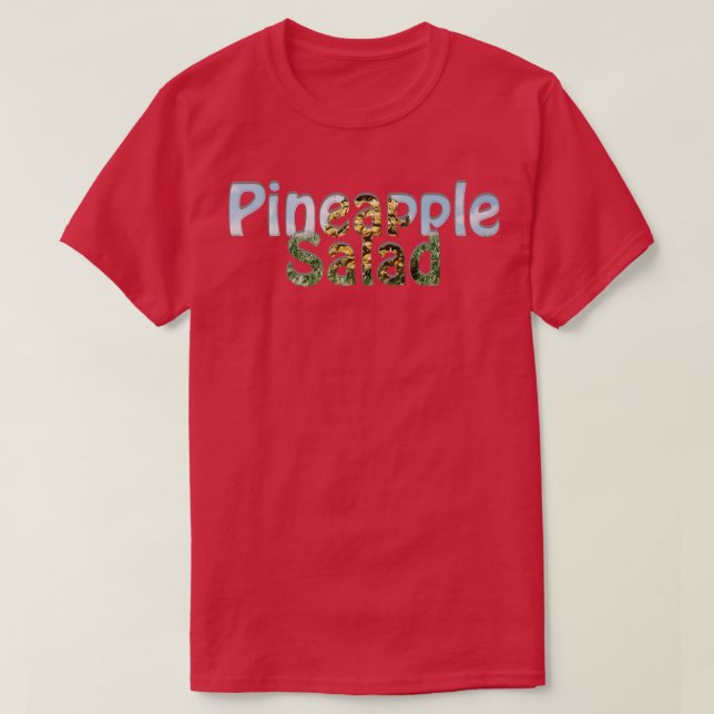 Sallad av ananas t shirt (Design framsida)