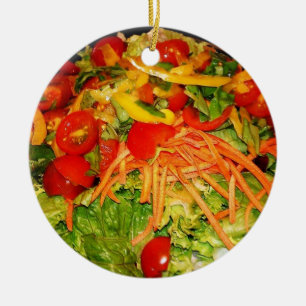 Sallad Brite Julgransprydnad Keramik