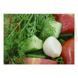sallad hälsningskort