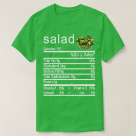Sallad Näringsfyr, etikett T Shirt