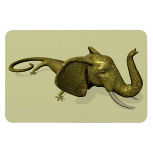 Sällan Seen Geckophant Magnet