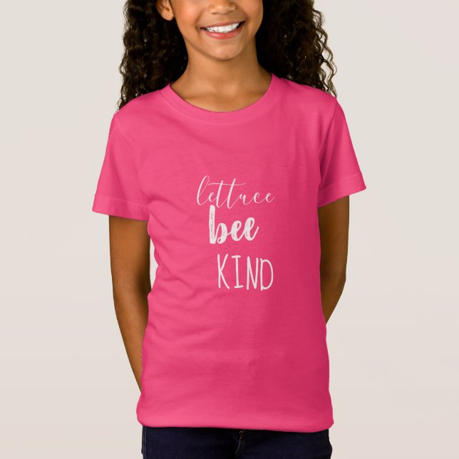 Sallat Bee Kind Shirt T-shirt (Framsida)