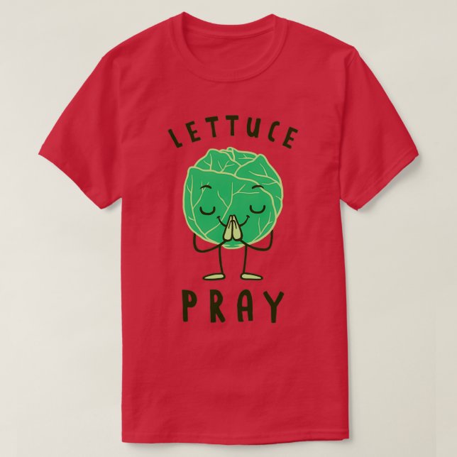 Sallat Pray 1 T Shirt (Design framsida)