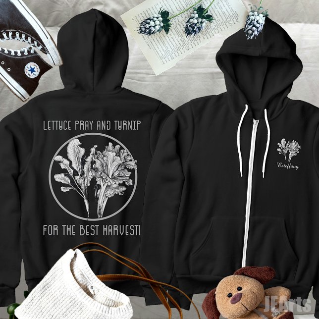 Sallat Pray and Turnip Plants  T Shirt (Skapare uppladdad)