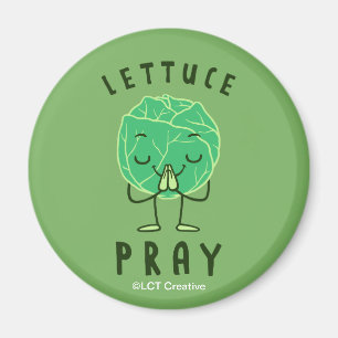 Sallat Pray Magnet