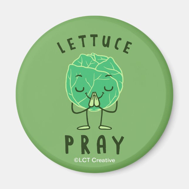 Sallat Pray Magnet (Framsidan)