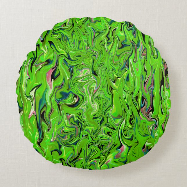 Sallat.... Rund Kudde (Framsidan)