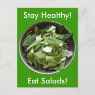 Sallat Salad Vykort