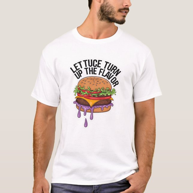 Sallat Smörj upp smaken T Shirt (Framsida)