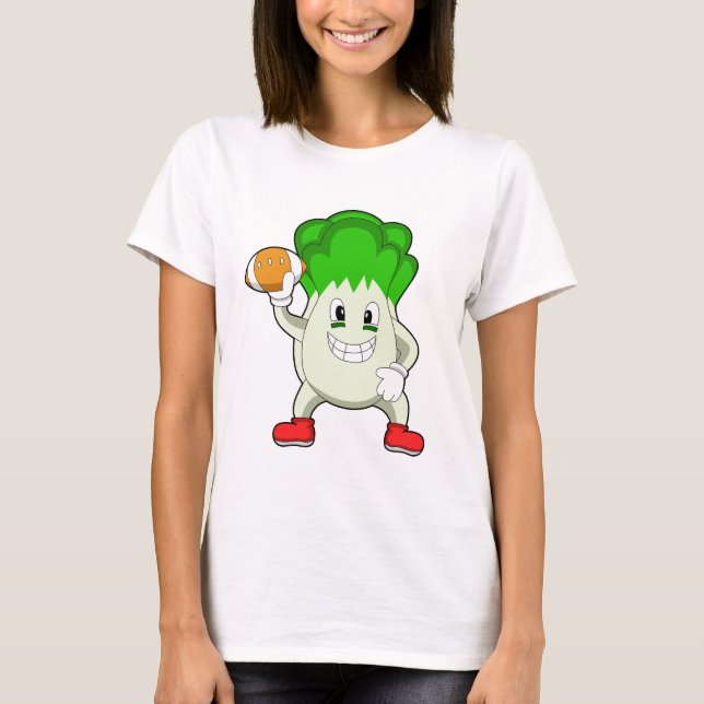 Sallat vid fotbollssport t shirt (Framsida)