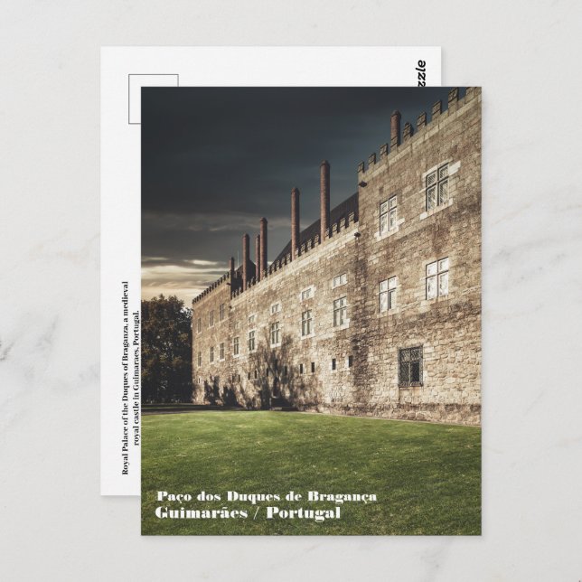 Sallatset i Braganza Vykort (Fram/baksida)