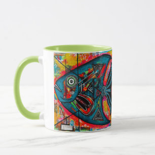 "Sälldom seen triangle Fish" Beverage Mugg