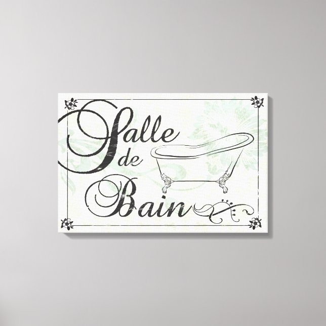 Salle de Bain Canvas (Framsida)
