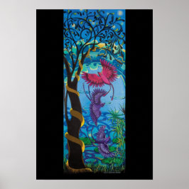 Sällfåglar vid 6:30 poster