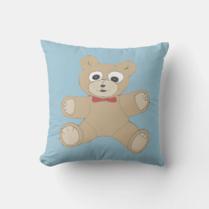Sällsam Glad Teddybjörn Kudde