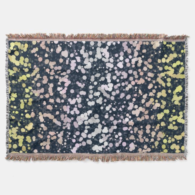 Sällsam Söt Retro Boho Flora Pangender Pride Flagg Filt (Framsidan)