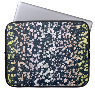 Sällsam Söt Retro Boho Flora Pangender Pride Flagg Laptop Fodral